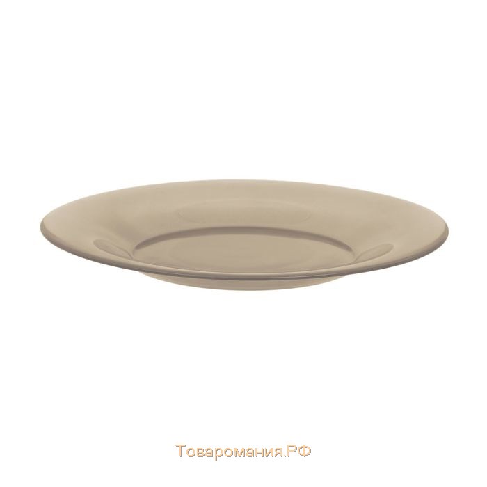 Тарелка десертная Luminarc Ambiente Eclips, d=19,6 см, стекло, коричневая