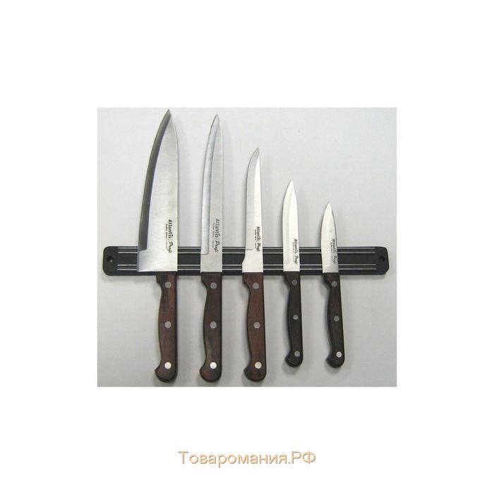 Набор ножей Atlantis «Калипсо», цвет коричневый, 6 предметов