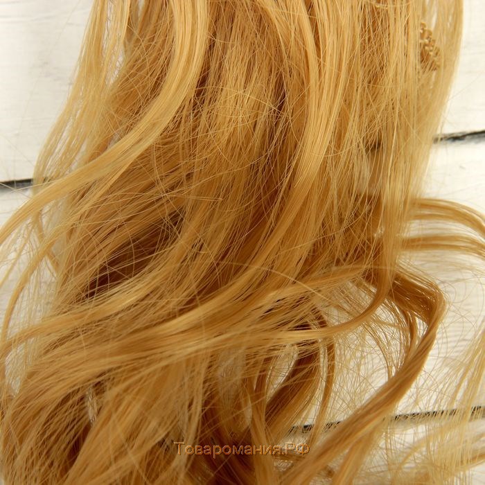 Волосы - тресс для кукол «Кудри» длина волос: 40 см, ширина: 50 см, №27