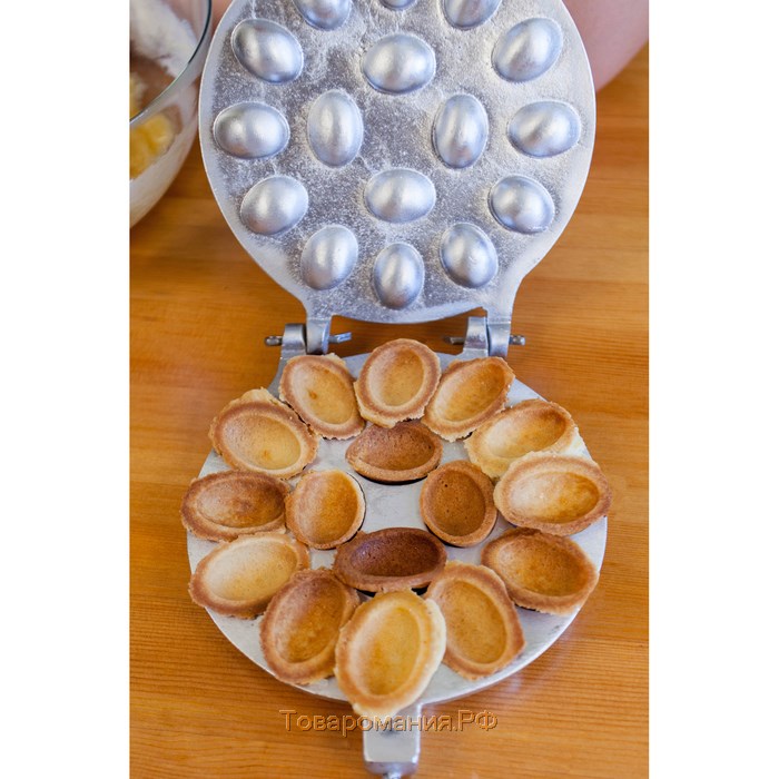Форма для выпечки печенья "16 орешков", литой алюминий