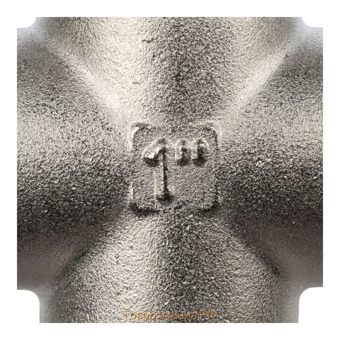Крестовина STOUT SFT-0031-000001, 1", внутренняя/внутренняя резьба, никелированная латунь