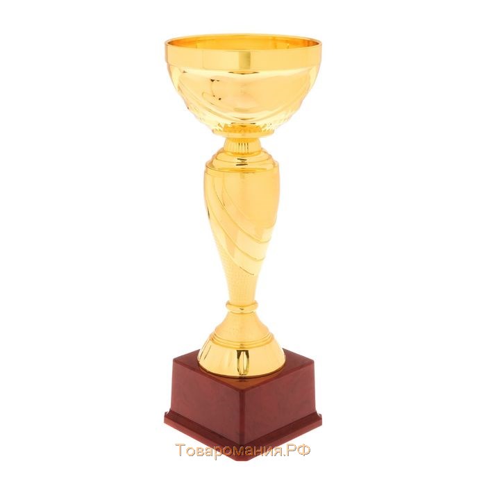 Кубок 120А, наградная фигура, золото, подставка пластик, 37 × 14 × 11,5 см