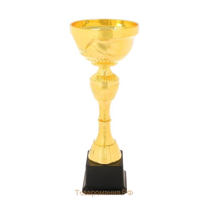 Кубок 134B, наградная фигура, золото, подставка пластик, 30,5 х 12 х 8,5 см