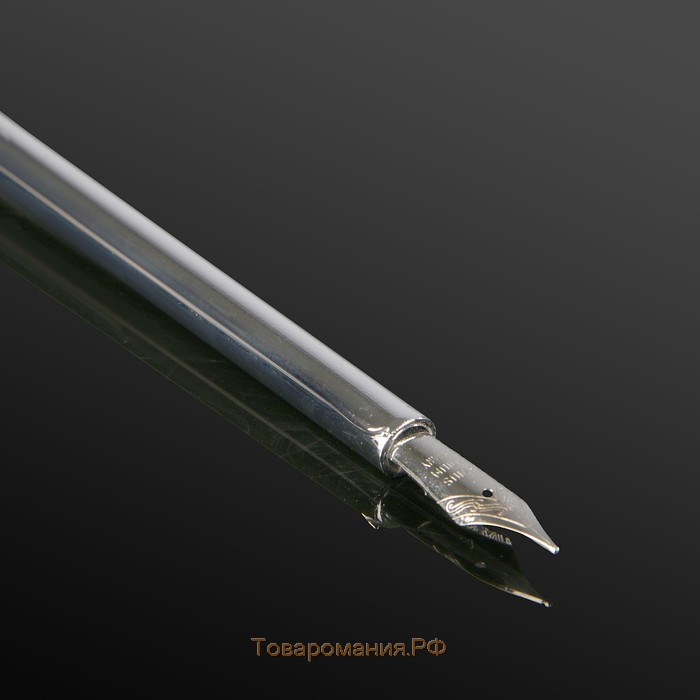 Сувенирная перьевая ручка "Перо - Цветы" 27х4,5 см