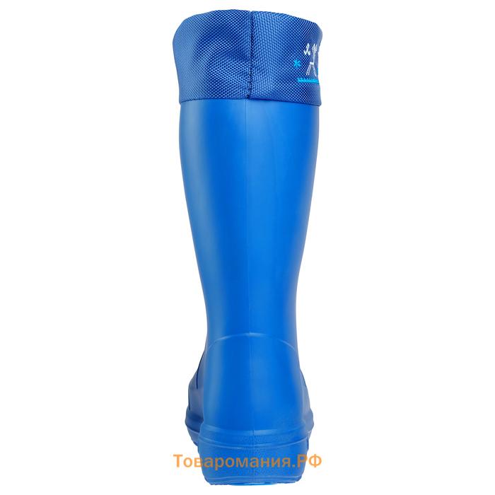 Женские зимние сапоги "Torvi" Онега ЭВА+ТЭП, 4-слойный вкладыш -40С, цвет синий, размер 38