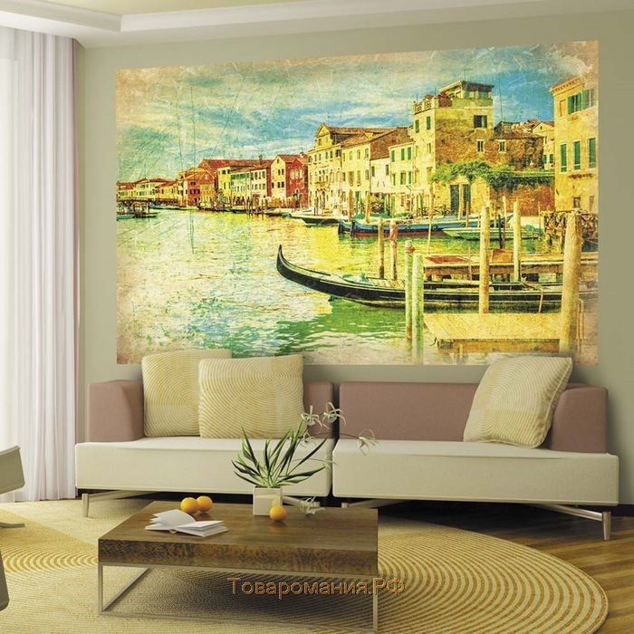 Фотообои "Фреска Венеция" M 632 (2 полотна), 200х135 см