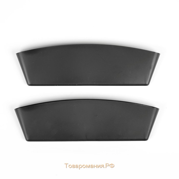 Органайзер для мелочей между сидений 35х11 см, чёрный, набор 2 шт