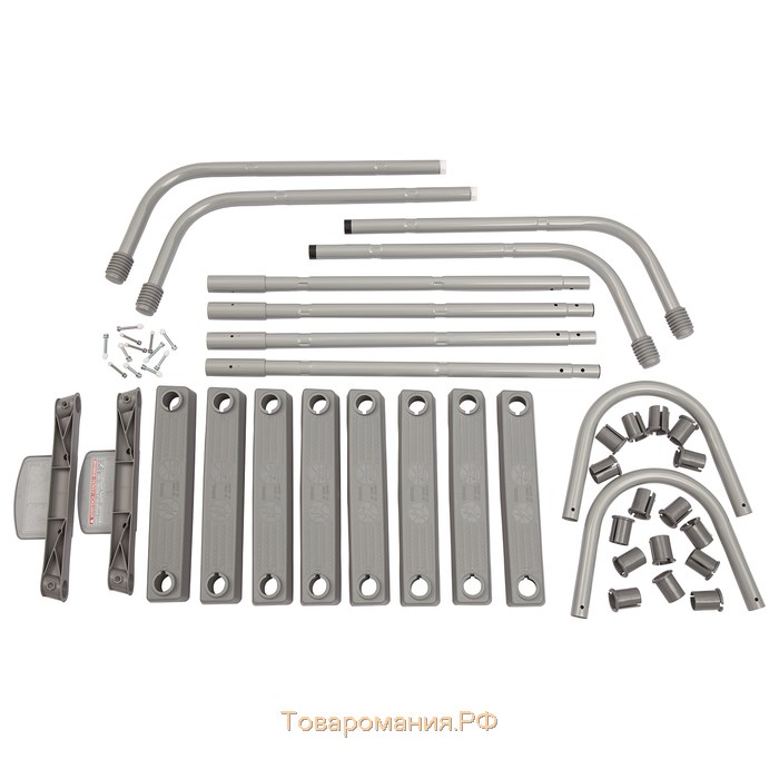 Бассейн каркасный Power Steel, 549 х 274 х 122 см, песчаный фильтр-насос, лестница, тент, 56466 Bestway