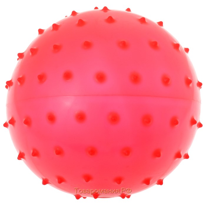 Мяч массажный, d=12 см, 24 г, цвета МИКС