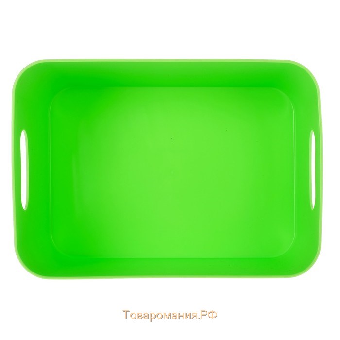 Корзина для хранения Joy, 2,3 л, 23×16×12 см, цвет салатовый