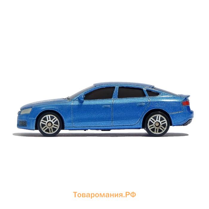 Машина металлическая AUDI A5, 1:64, цвет синий