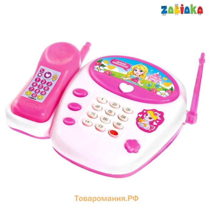 Телефон стационарный «Милая принцесса», русская озвучка