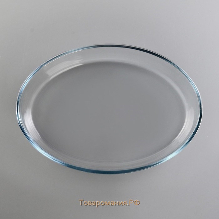 Форма для запекания и выпечки из жаропрочного стекла Borcam, 2 л, без крышки