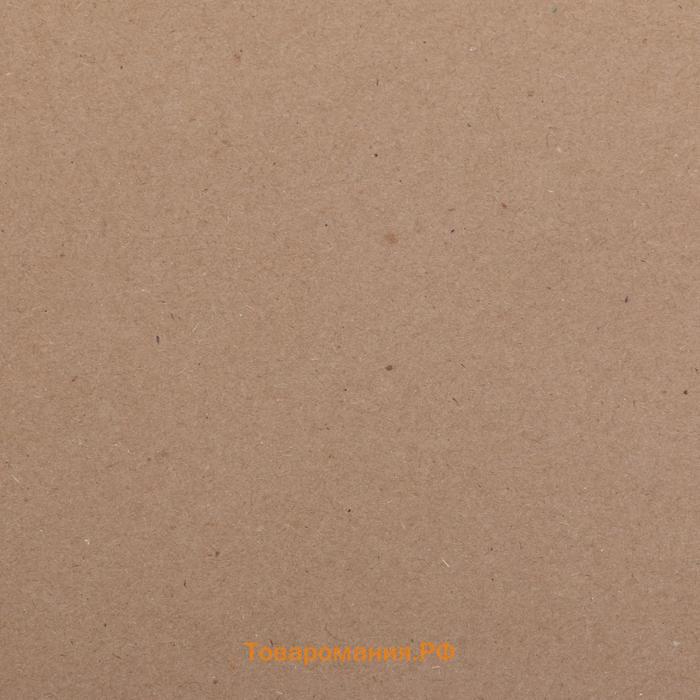 Бумага упаковочная крафт "Золотая пыль", 0,7 х 10 м, 70 г/м² /м2