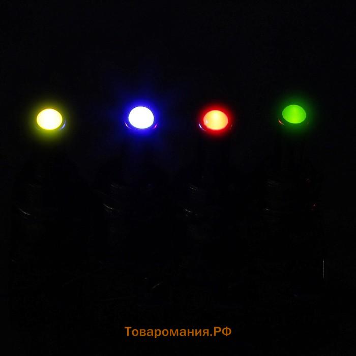 Тумблер, без крышки с LED-подсветкой, МИКС