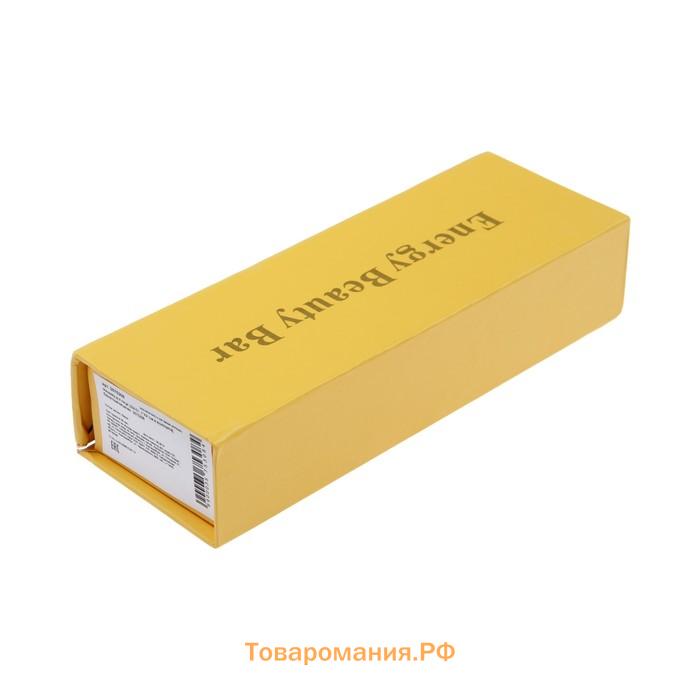 Массажёр для лица LEM-01, 1хАА (не в комплекте), бархатный мешочек, золотистый