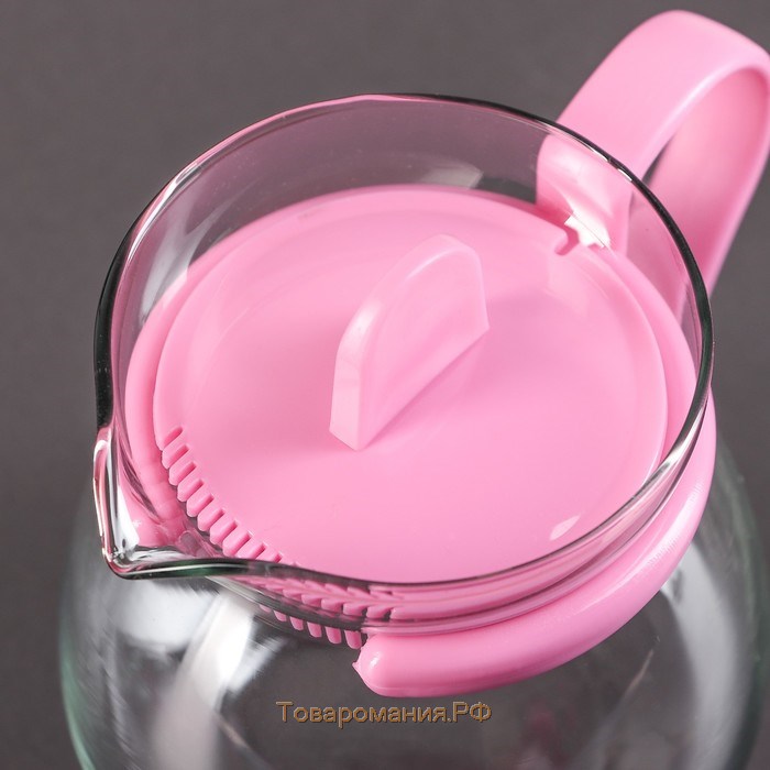 Чайник стеклянный заварочный «Теплота», 400 мл, цвет МИКС