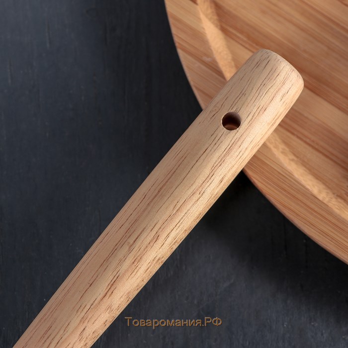 Лопатка «Бамбук», 32 см, цвет МИКС