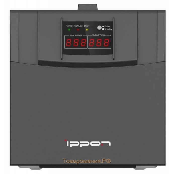 Стабилизатор напряжения Ippon AVR-3000, 3000Вт, 3000ВА, черный