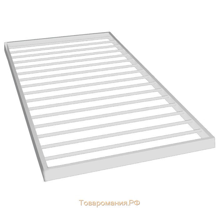 Кровать «Милана Мини Плюс», 900 × 2000 мм, металл, цвет белый