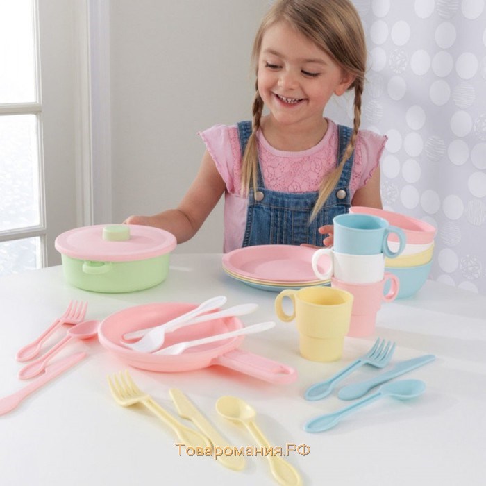 Игровой набор кухонной посуды «Пастель»