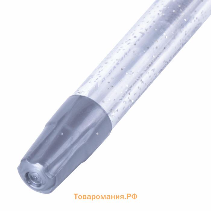 Ручка гелевая Pensan Glitter Gel, узел 1.0 мм, резиновый грип, 9 цветов с блёстками, МИКС + дисплей