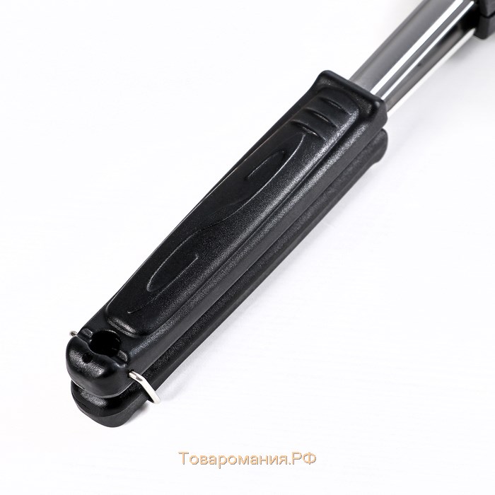 Сковорода двойная «Венские вафли», d=14 см, пластиковая ручка, цвет чёрный