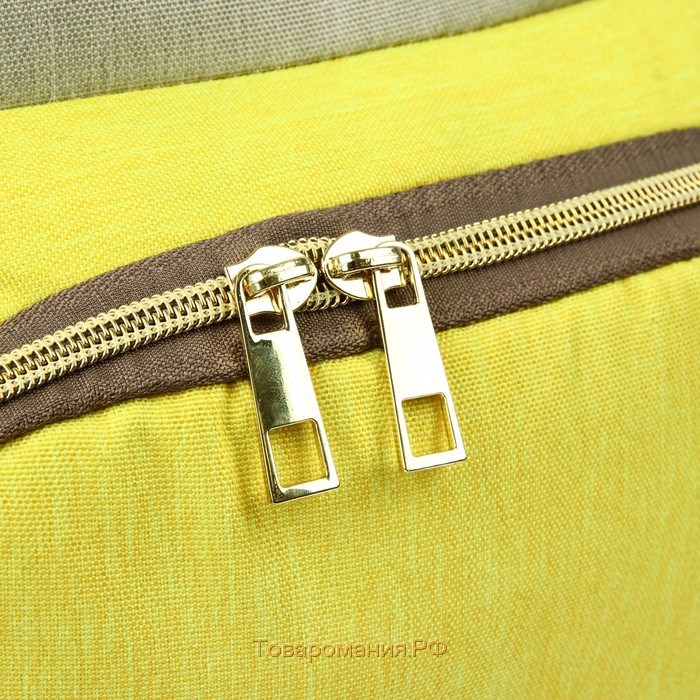 Рюкзак женский, для мамы и малыша, модель «Сумка-рюкзак», цвет жёлтый