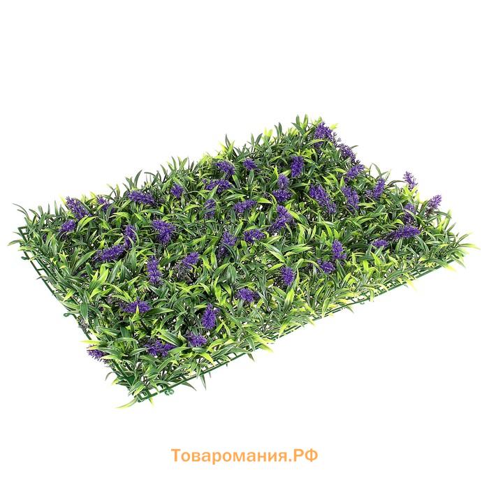 Декоративная панель, 60×40 см, «Фиолетовые цветы», Greengo