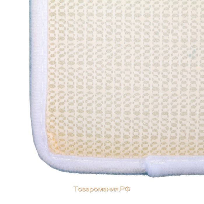 Набор ковриков для ванной и туалета «Морские звёзды», 2 шт, 40×45, 45×75 см