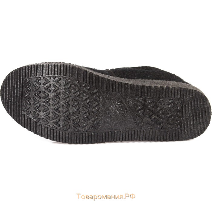 Туфли суконные мужские 183-01, цвет чёрный, размер 45 (292 мм)