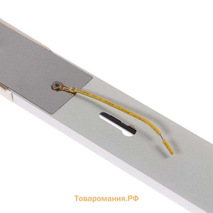 Шинопровод трековый 2TRA, 2 м, TR-12W, усиленный, белый