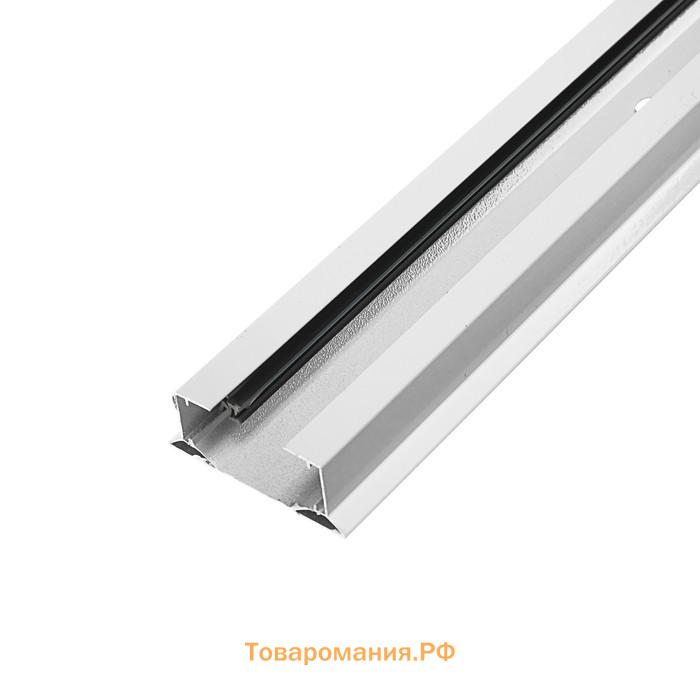 Шинопровод трековый 2TRA, 2 м, TR-12W, усиленный, белый