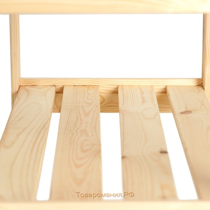 Стеллаж деревянный "Алеф-3", 84×37,5×159см, 6 полок