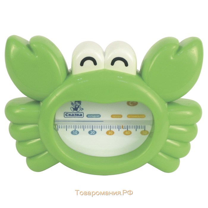Термометр для воды «Крабик», цвет МИКС