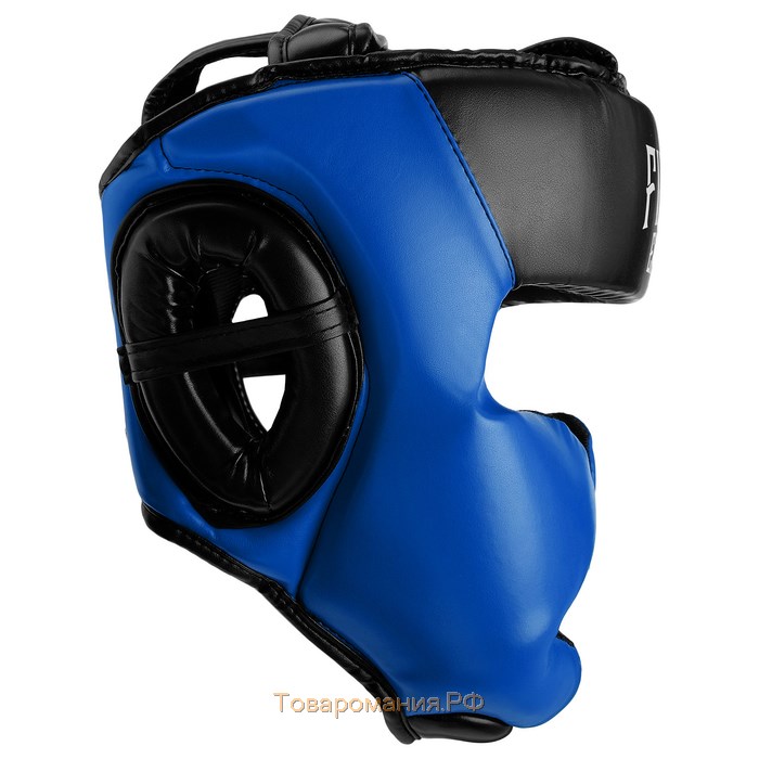 Шлем боксёрский соревновательный FIGHT EMPIRE, размер L, цвет синий