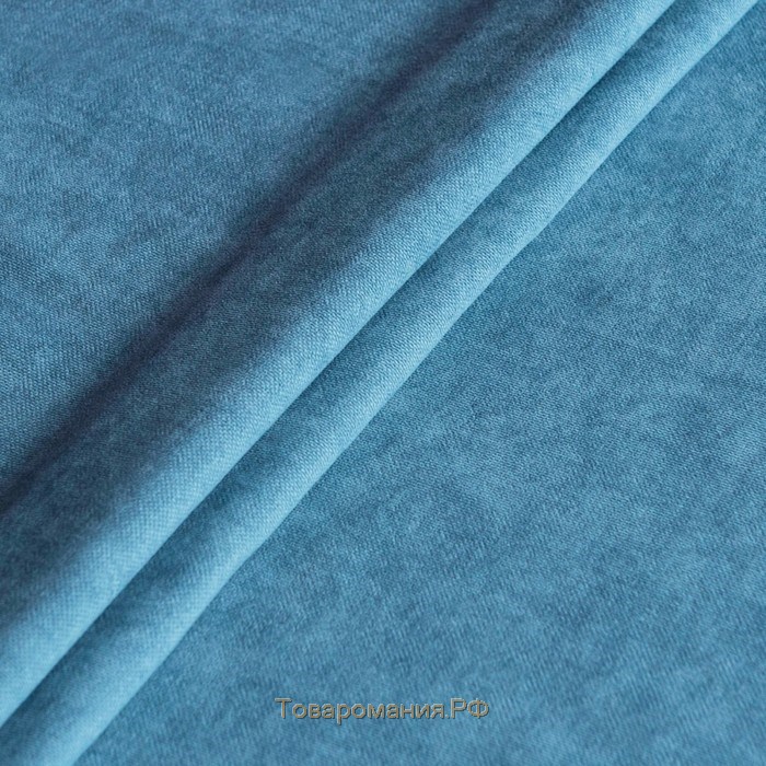 Комплект штор «Софт», размер 240 х 270 см - 2 шт, голубой