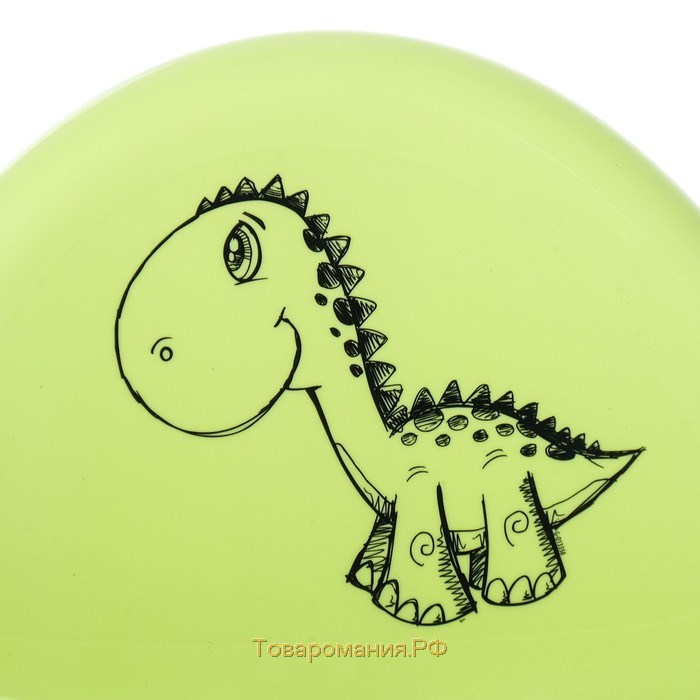 Горшок детский «Динозаврик Дино», цвет зелёный