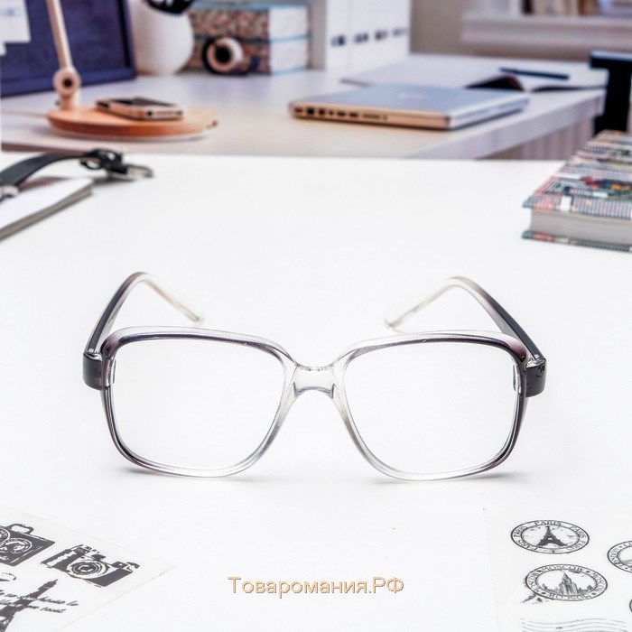 Готовые очки Восток 868 Серые (Дедушки), цвет МИКС -3,5