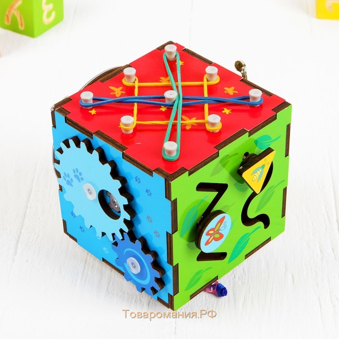 Развивающая игра для детей «Бизи-кубик» МИКС