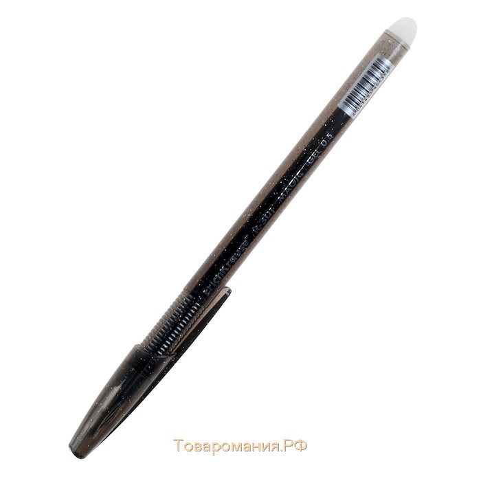 Ручка гелевая стираемая Erich Krause R-301 Magic Gel, узел 0.5 мм, чернила чёрные, длина письма 200 м, цена за 1 шт