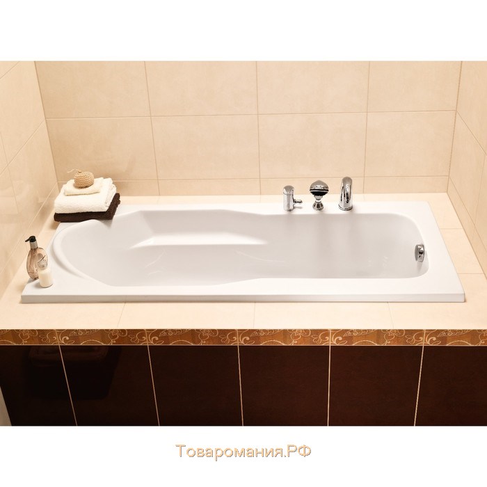 Ванна акриловая Cersanit SANTANA 140x70, цвет белый