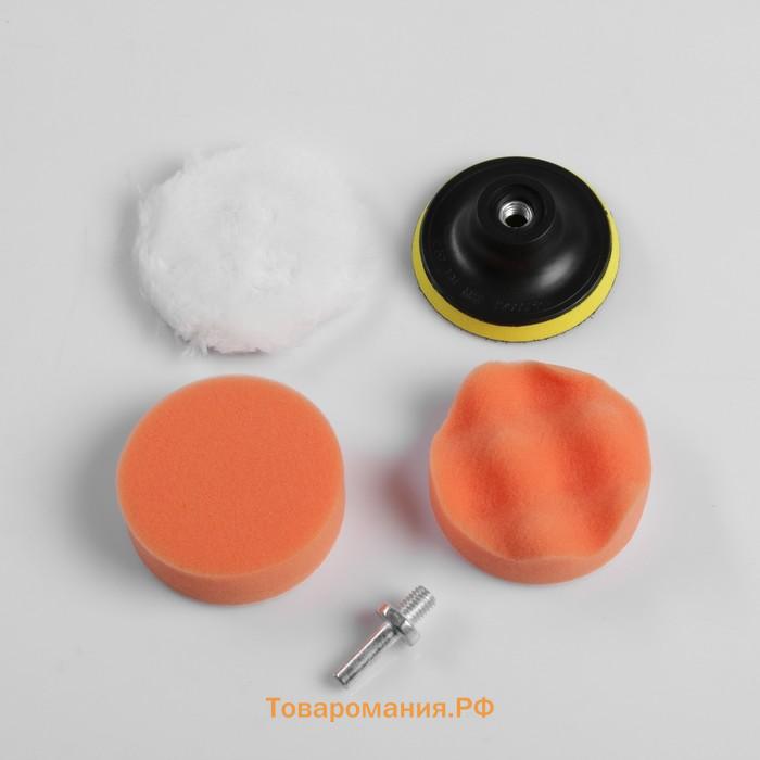 Круг для полировки TORSO, 75 мм, набор 5 предметов