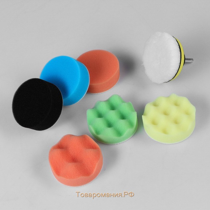 Круг для полировки TORSO, 75 мм, набор 9 предметов