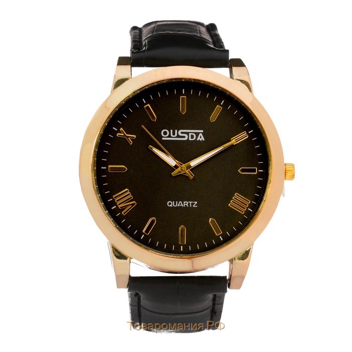Часы наручные мужские "Ousda" d=4.3 см, микс