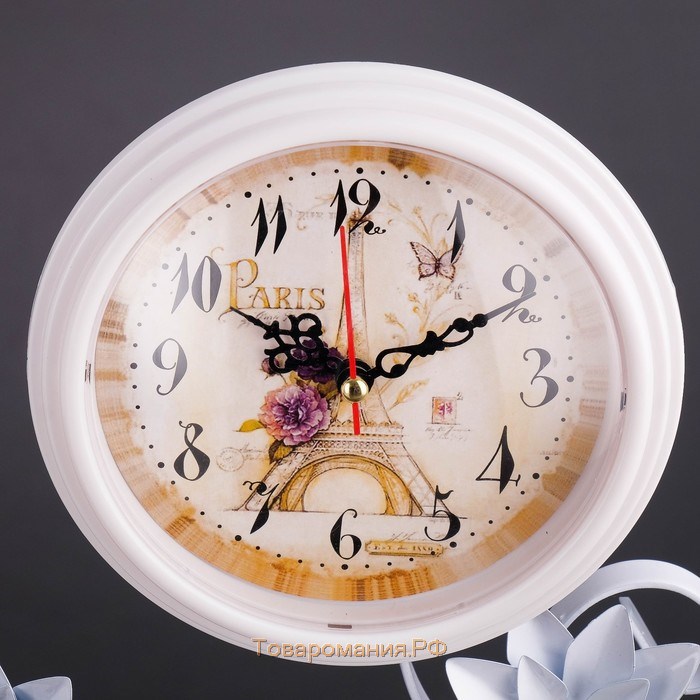 Часы настольные "Касири", с подставкой для карандашей, d=15 см