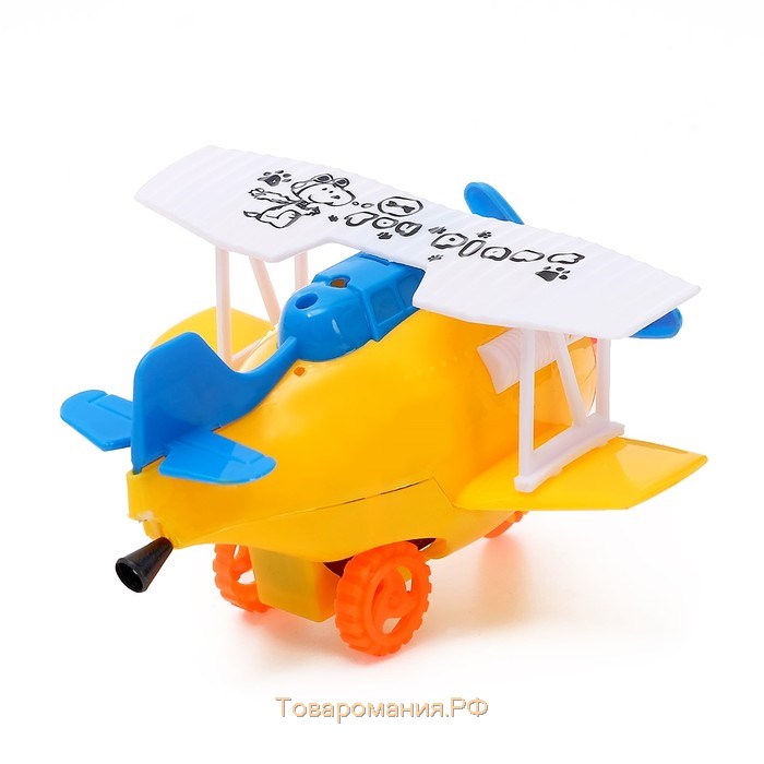 Инерционная игрушка «Самолёт», цвета МИКС