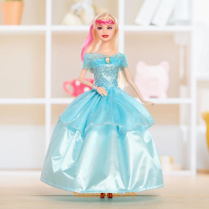 Кукла-модель шарнирная «Катя» в платье, МИКС