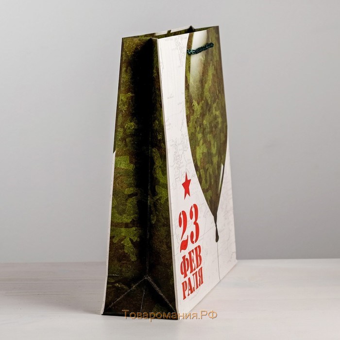 Пакет подарочный ламинированный вертикальный, упаковка, «С Праздником», ML 23 х 27 х 11,5 см