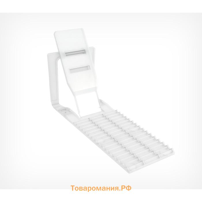 Опора задняя FLE×-BACK, 317×90×7 мм, прозрачная